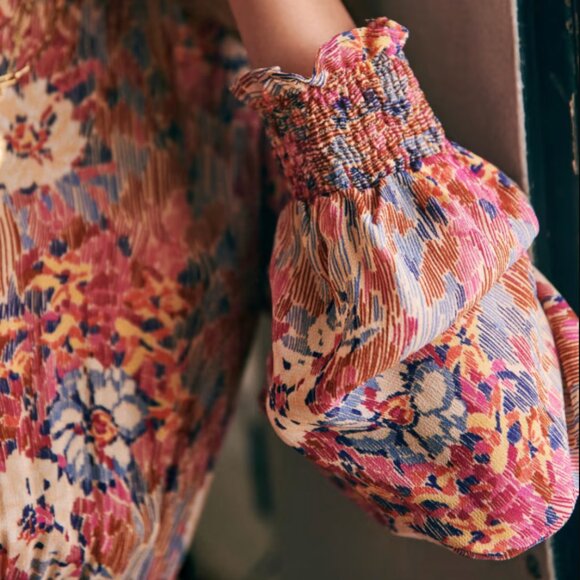 Sezane Floral Multicolor Dress - Picture 3 of 5